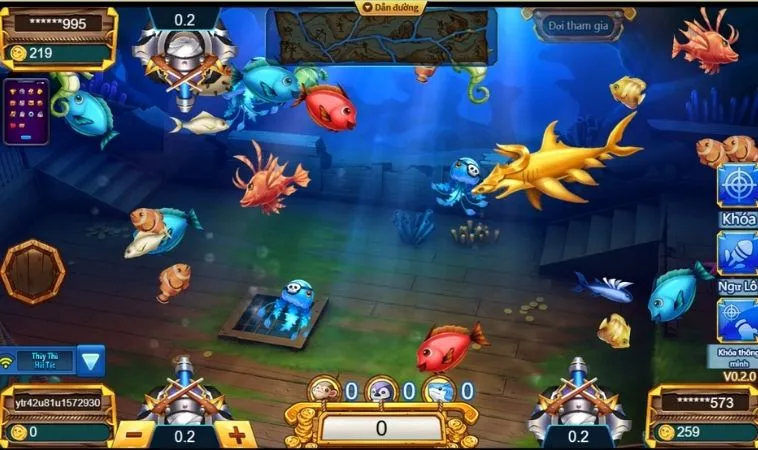 Cách Chơi Bắn Cá Vua Hải Tặc Tại 98WIN Hiệu Quả Chứng Minh 2 Giao diện chơi Bắn Cá Vua Hải Tặc tại 98WIN